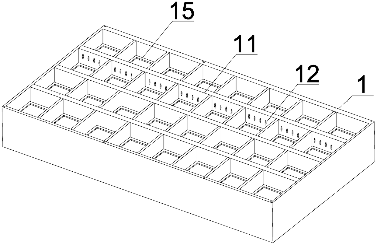 Intelligent inductive type urban stereoscopic plant wall