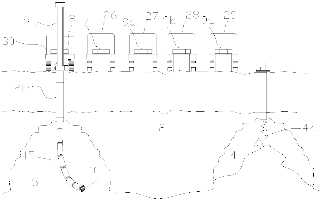 Underground excavator device