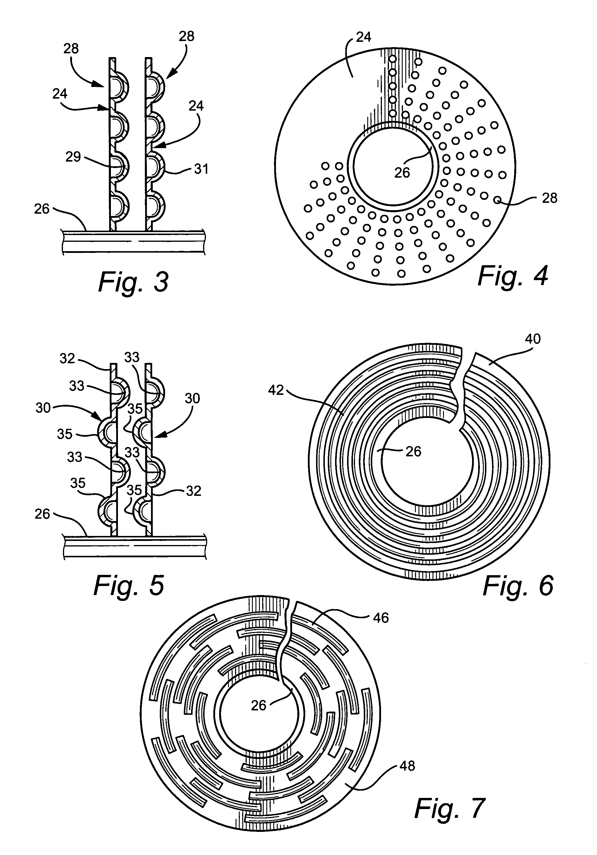 Air cooled heat exchanger with enhanced heat transfer coefficient fins