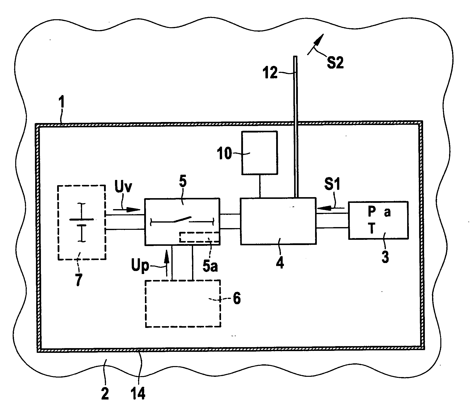 Tire sensor module