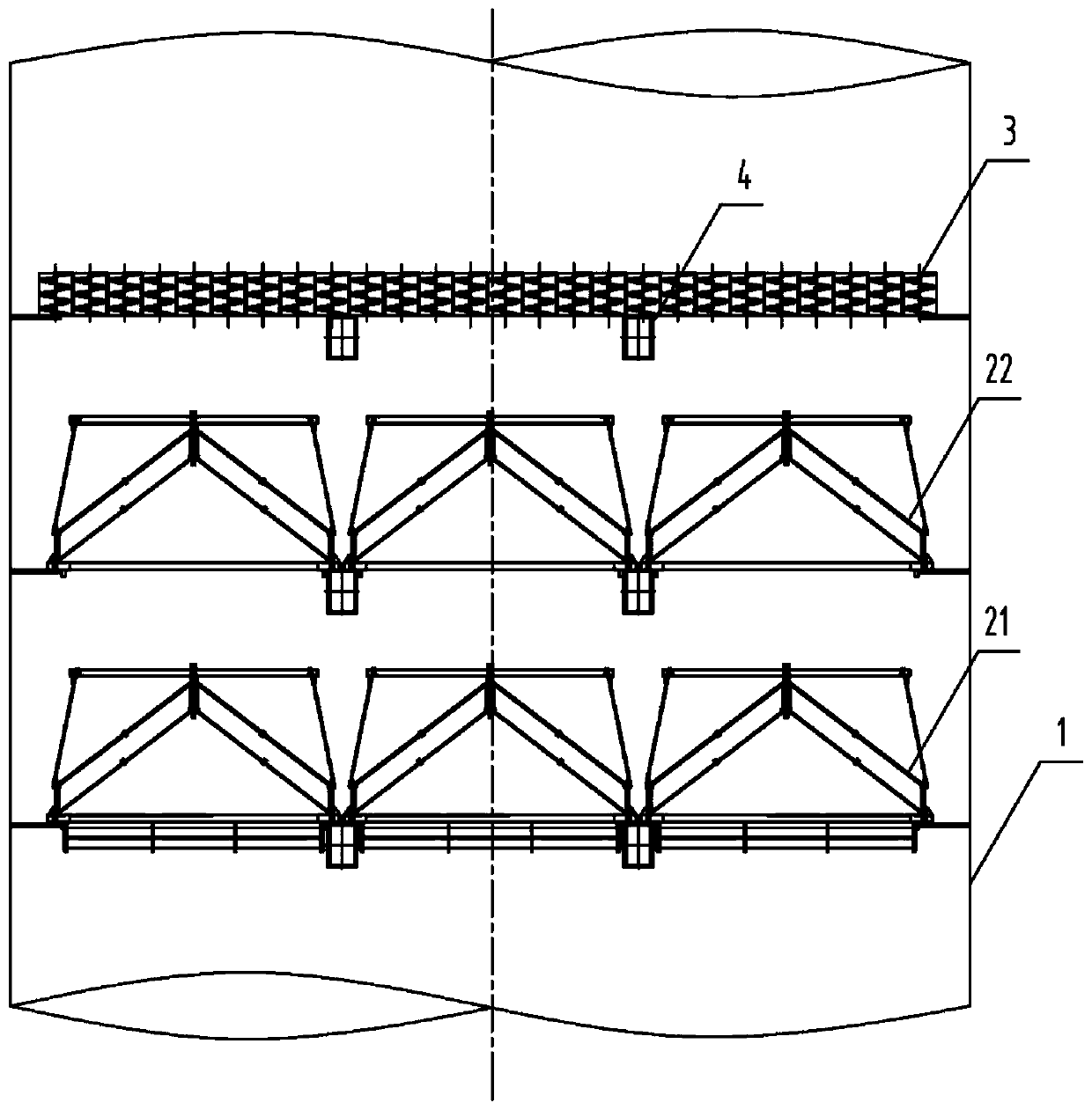 Spiral dedusting demister, demisting device and absorption tower