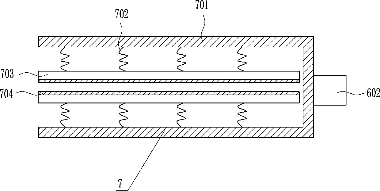 Efficient grinding device for metal kitchenware