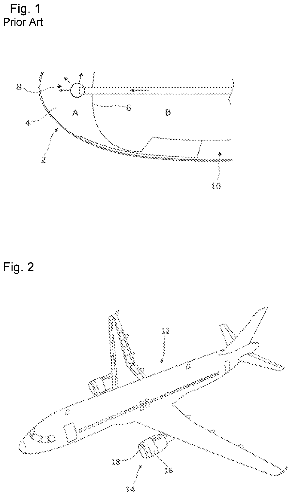 Nacelle air intake provided with a mixed ice protection system