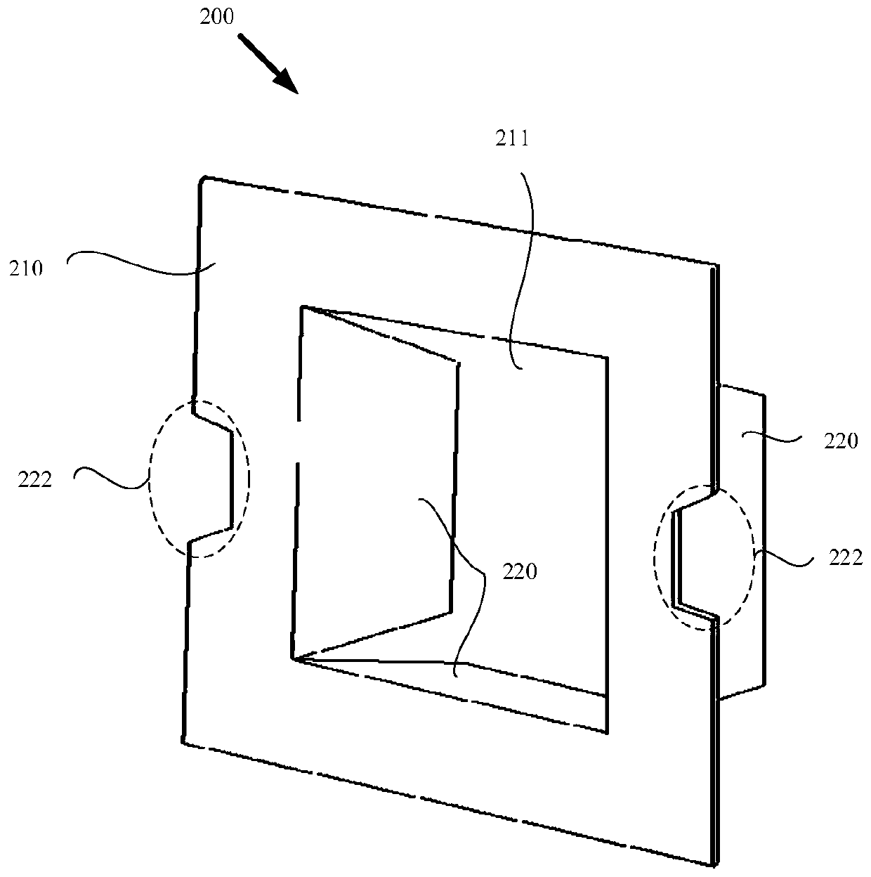 Fireproof switch socket for wood veneer