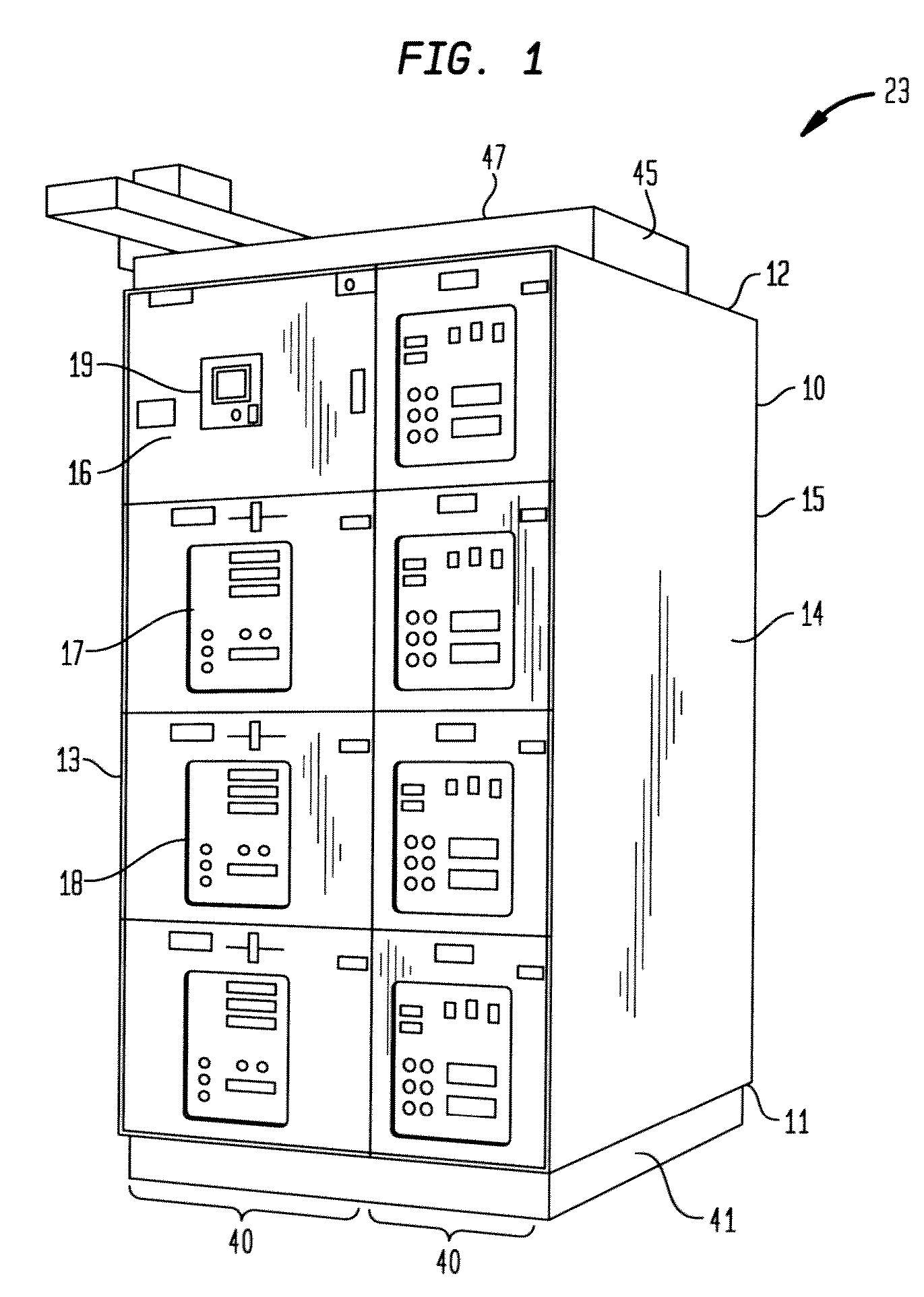 Circuit breaker compartment arc flash venting system