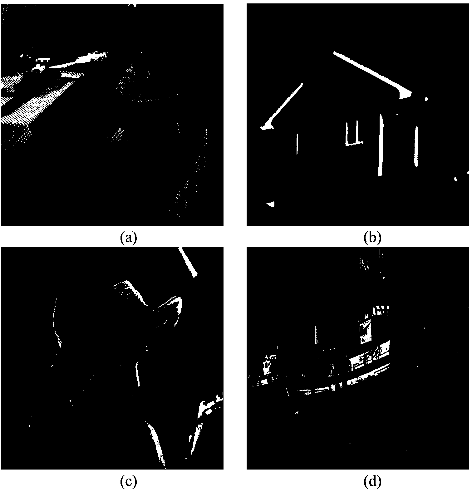 Image residual signal based non-local mean value image de-noising method