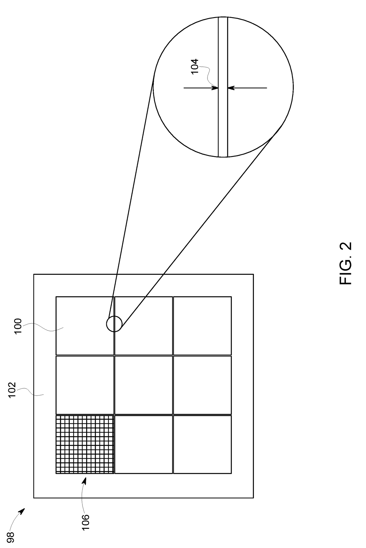 Radiation detector assembly