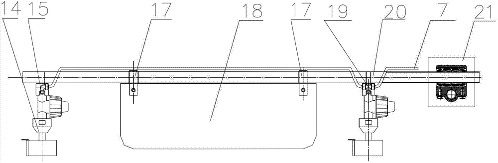 Electrostatic spraying type unmanned helicopter pesticide applying system