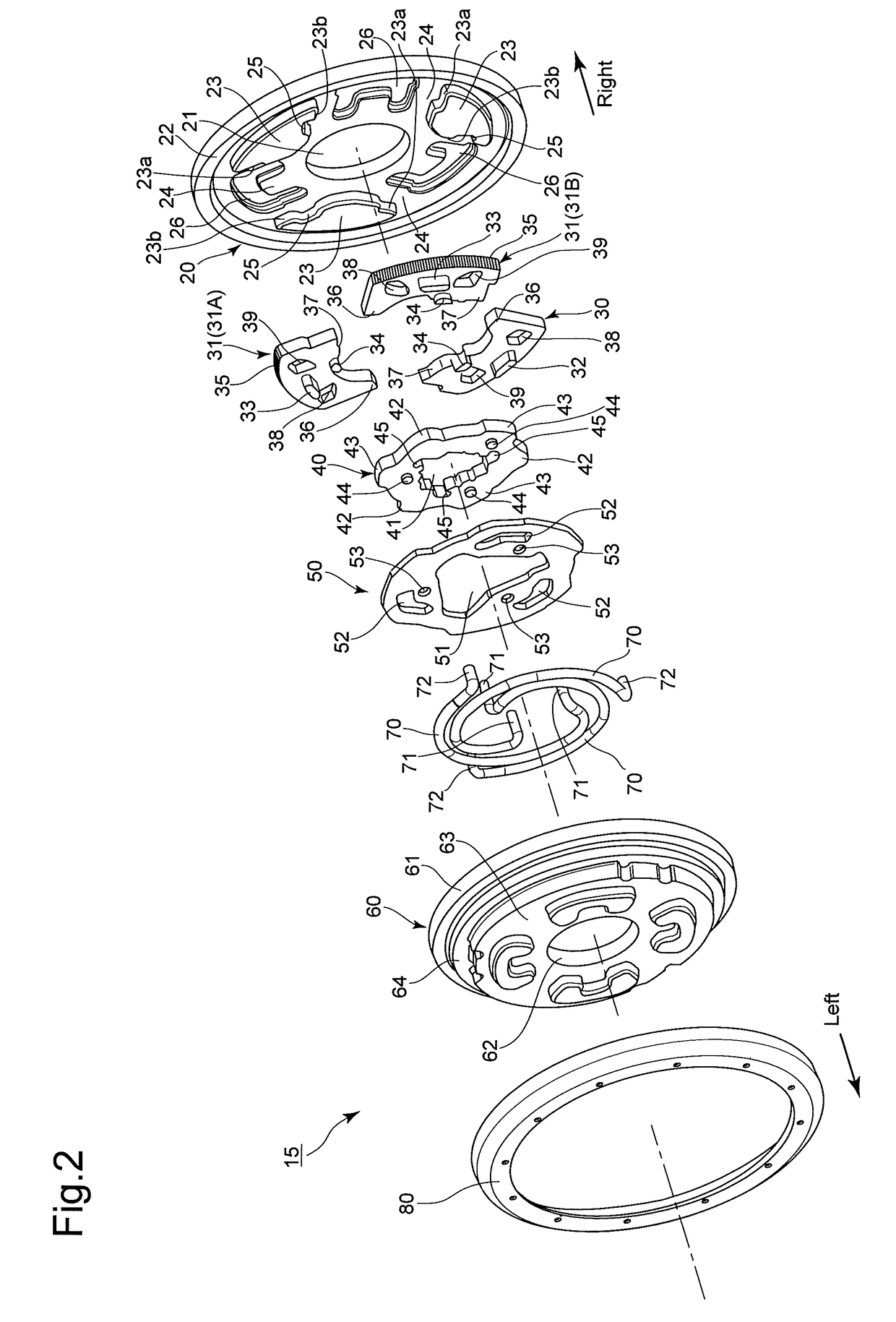 Seat reclining apparatus