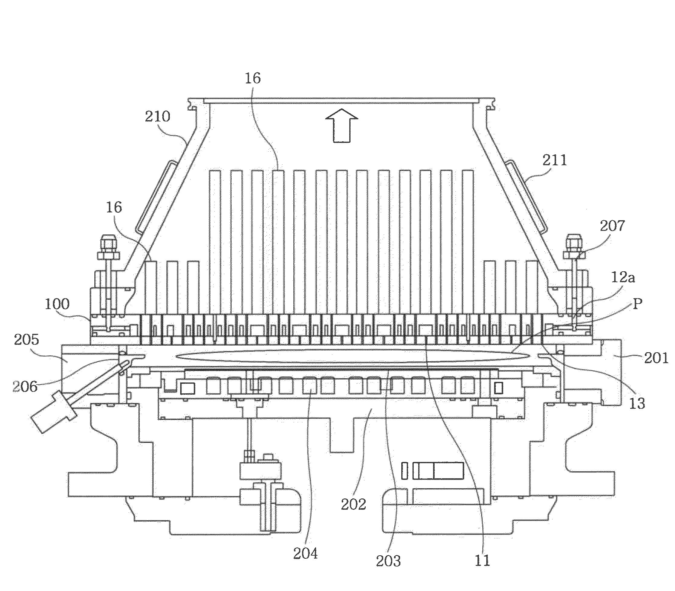 Shower head and plasma processing apparatus having same