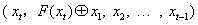 Format-reserved encryption algorithm based on multi-segmented Feistel network