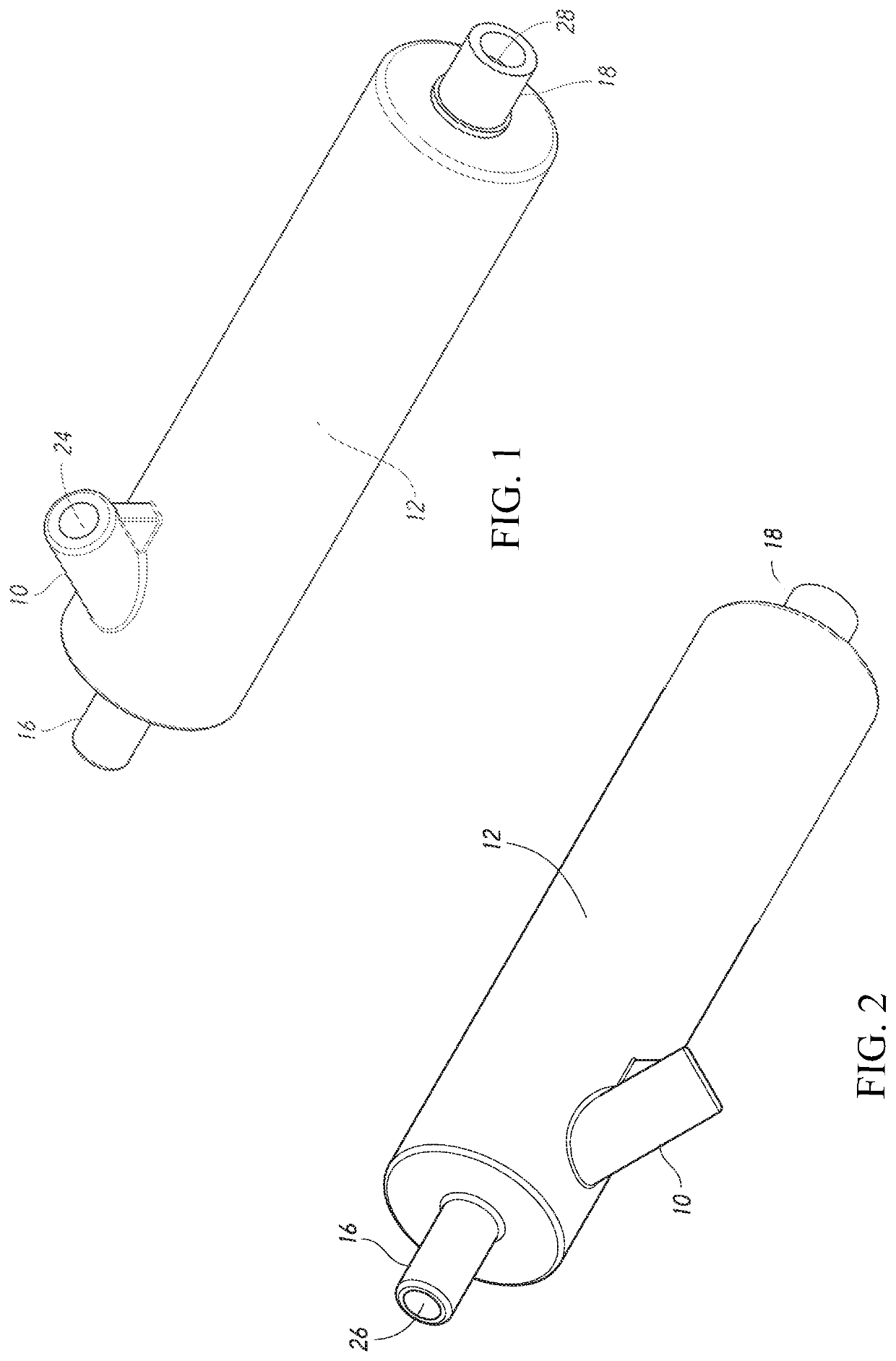 Gas removal apparatus and related methods