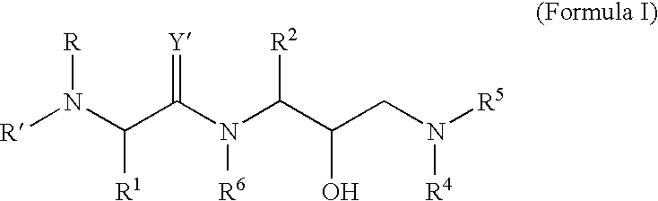 Retroviral protease inhibitors