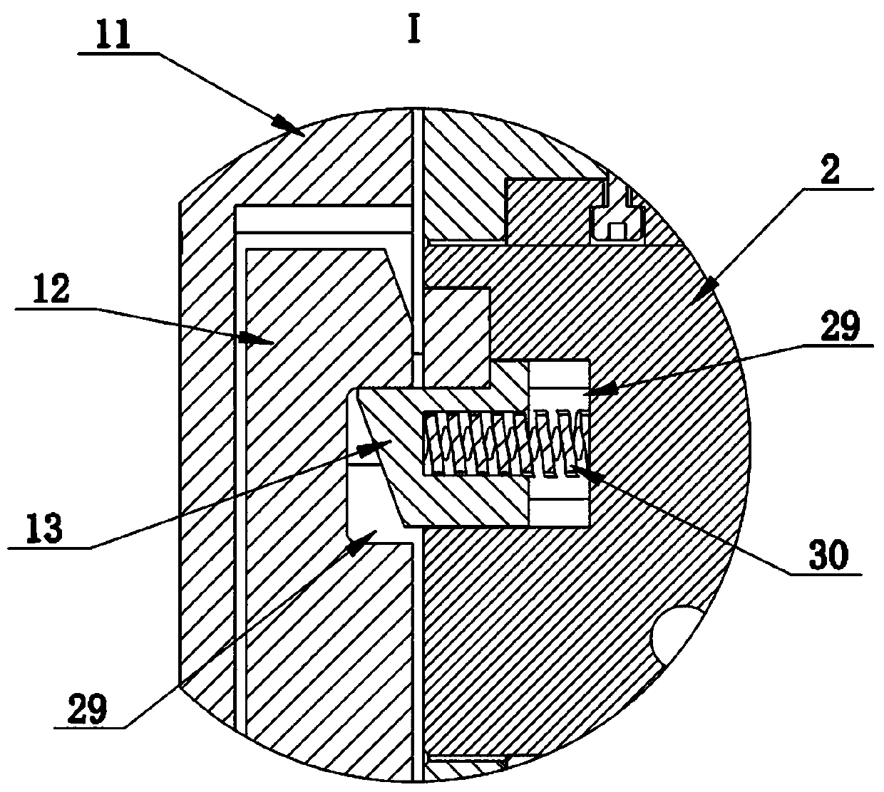 Forming mold used for washing machine drum product