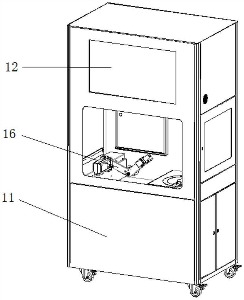 Full-automatic cotton candy vending machine