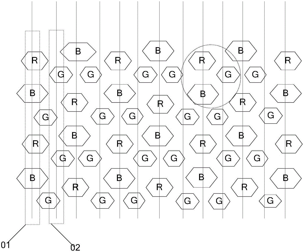 Pixel structure, display panel and driving method of display panel