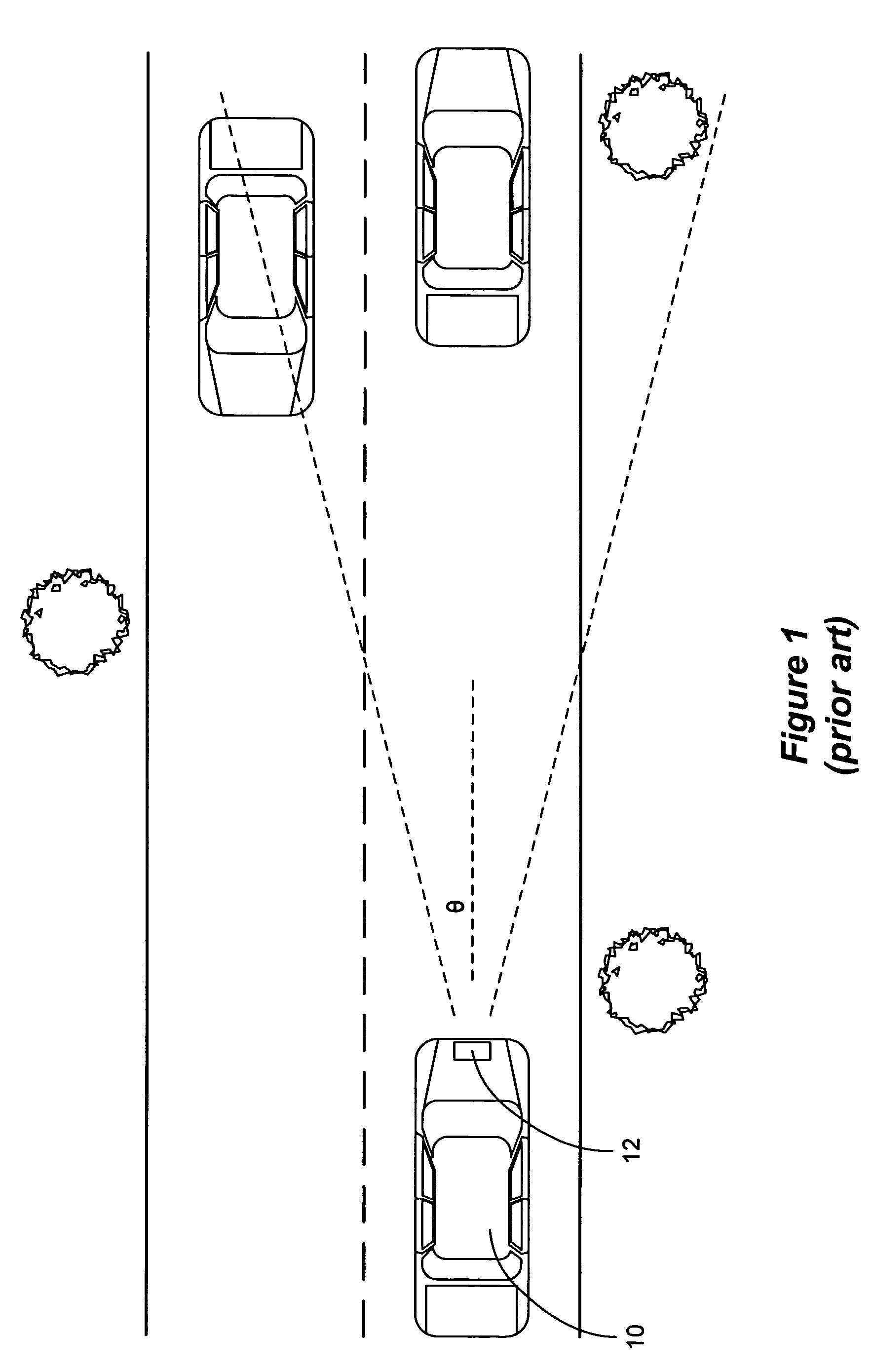 Patch array feed for an automotive radar antenna