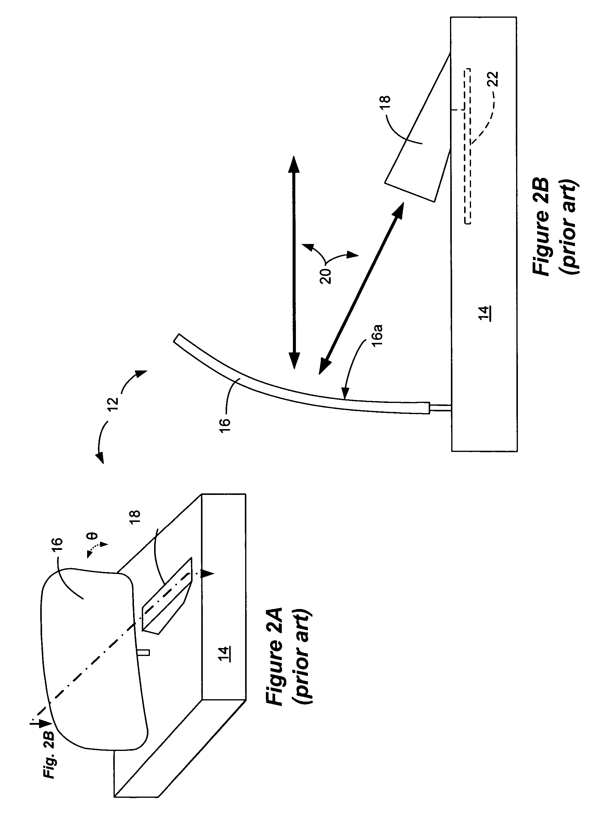 Patch array feed for an automotive radar antenna