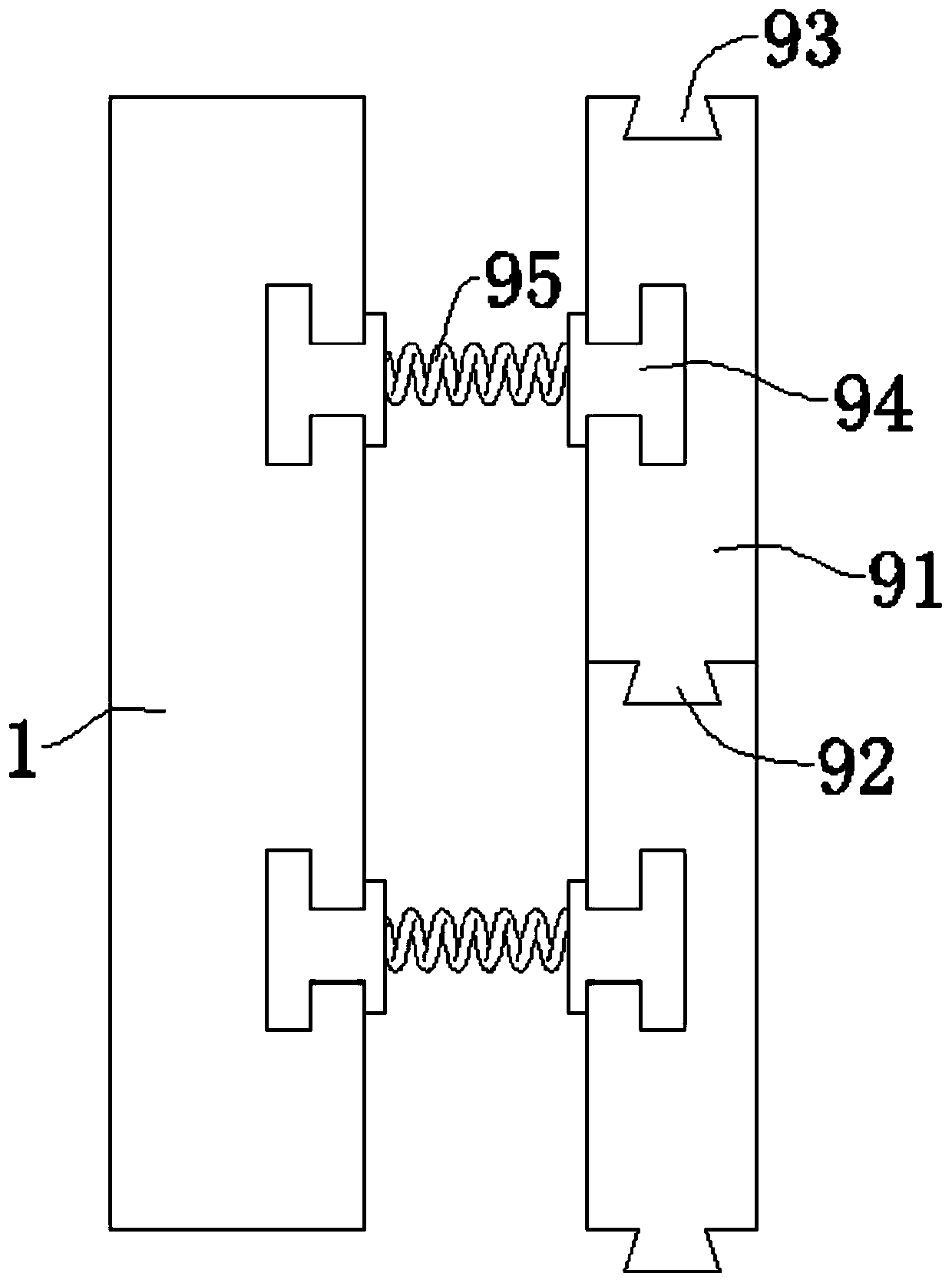 Highway engineering new and old pavement splicing structure and construction method thereof