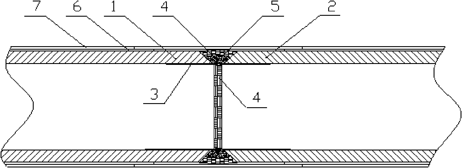 Repair-proof welded connection technology of inner walls of plastic-coated steel tubes