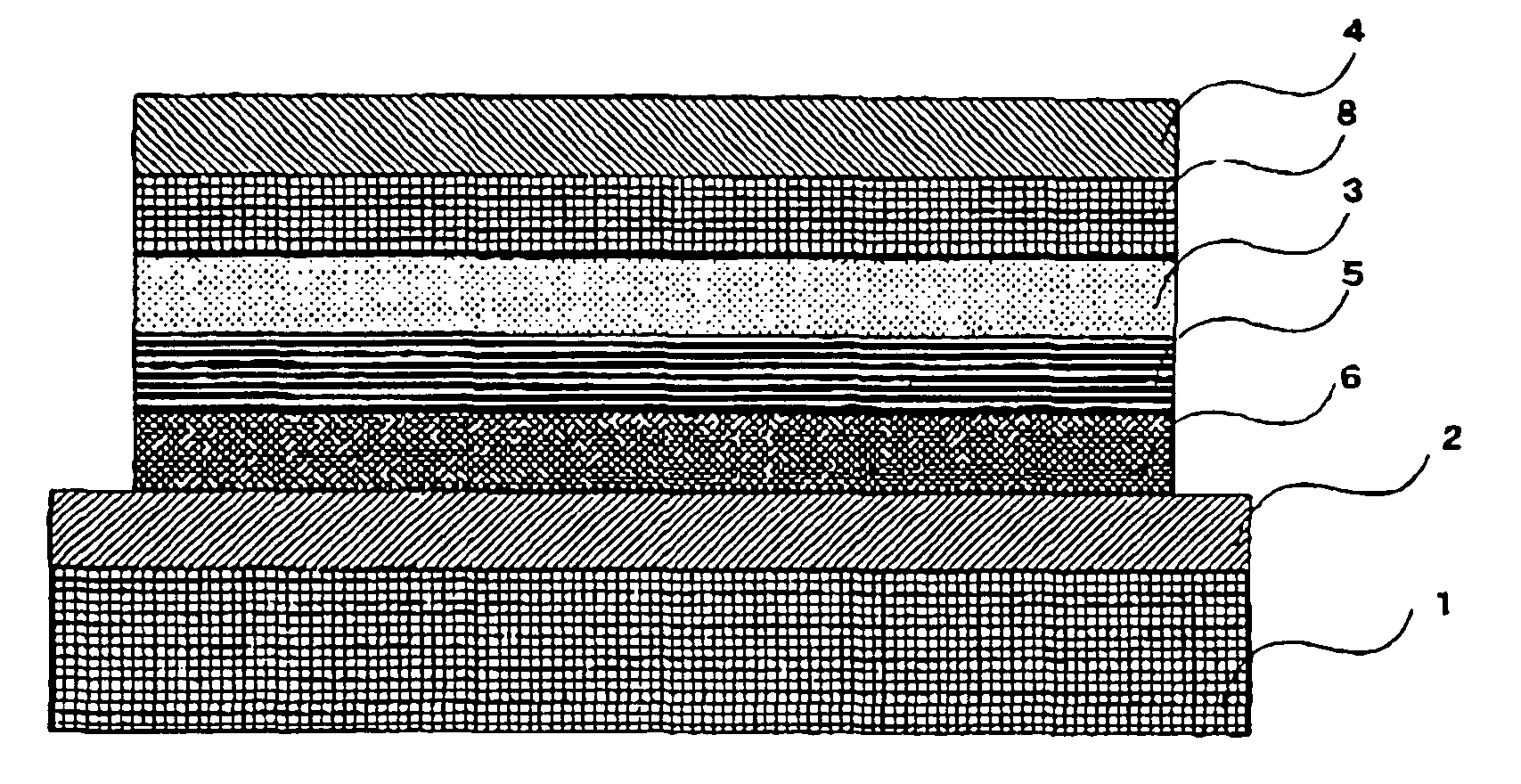 Method for producing an organic electroluminescence display element