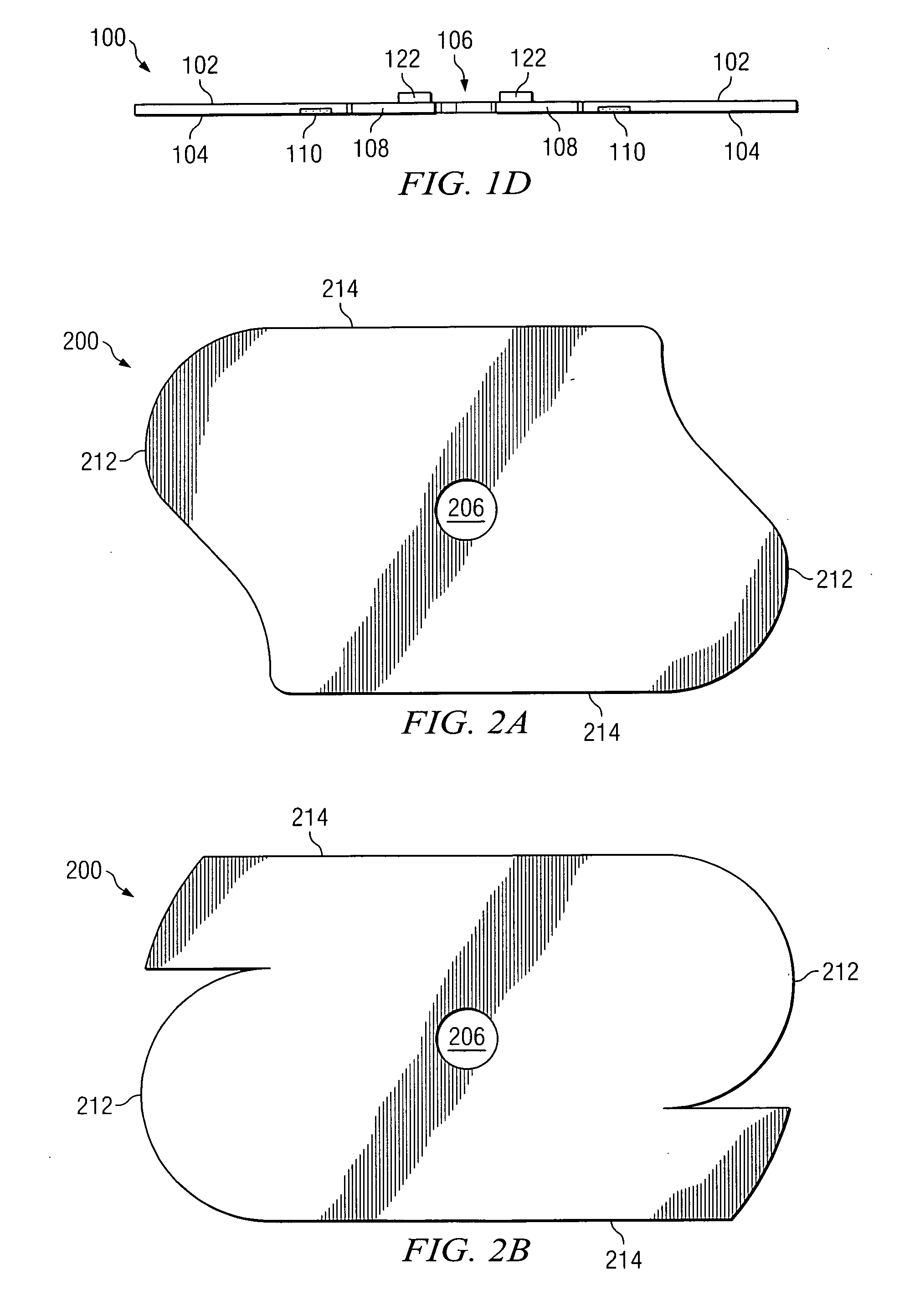 Optical disc having a reduced planar thickness