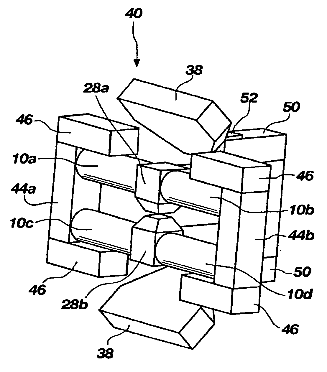 High field strength magentic field generation system and associated methods