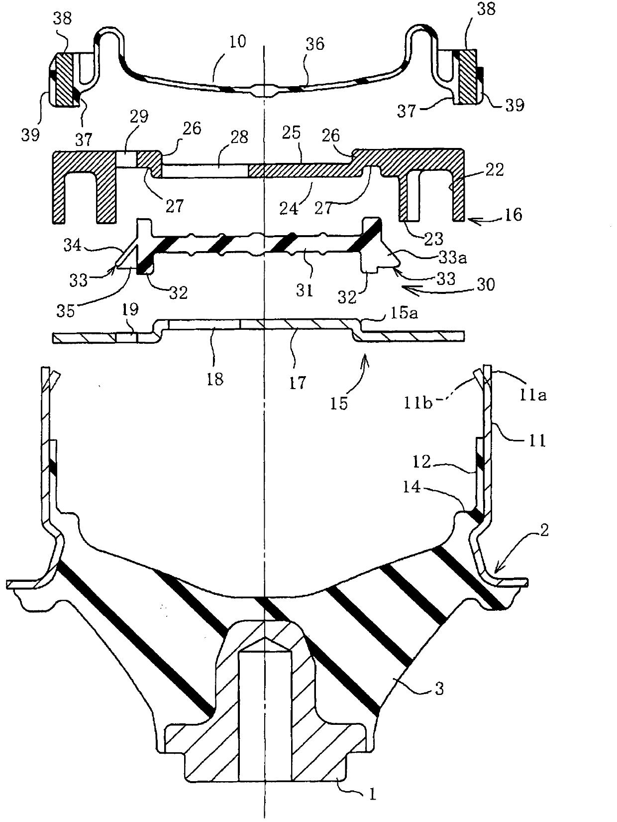 Liquid-sealed antivibration device