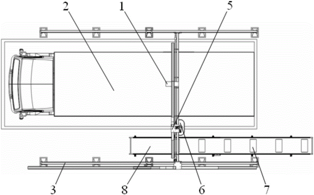 Automatic stacking and truck-loading system and truck-loading method thereof