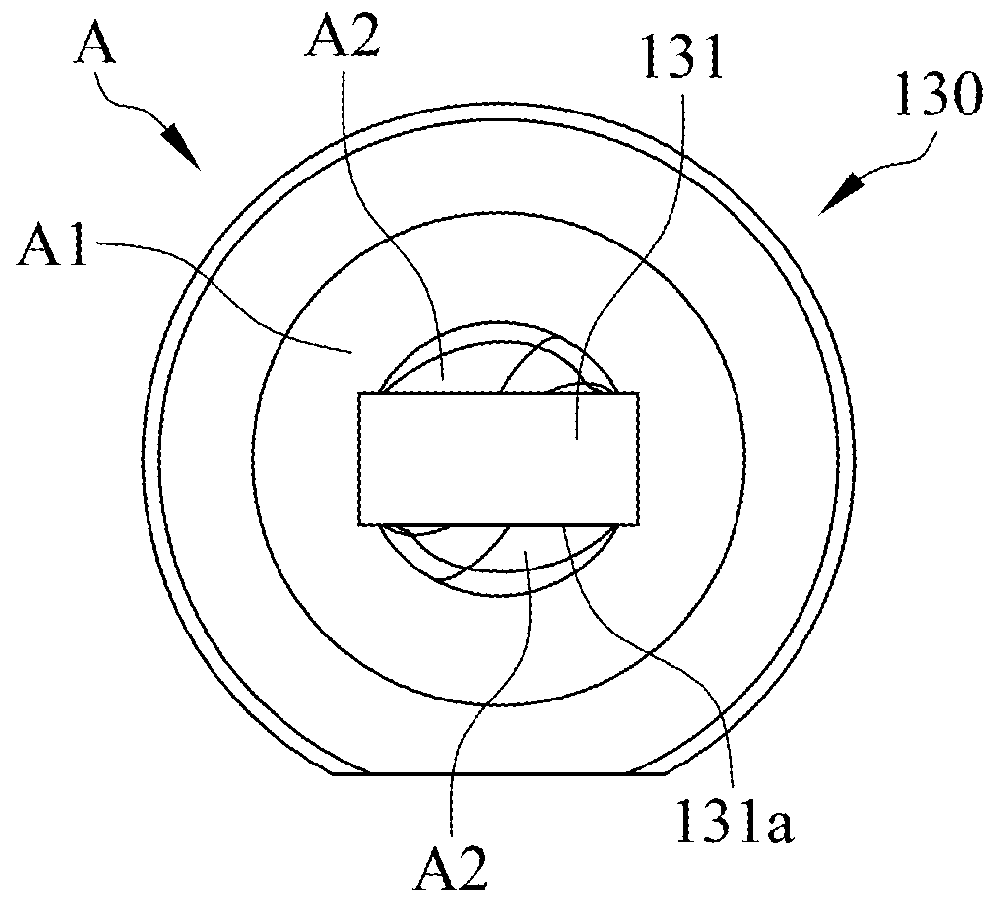 Lock structure and guidance mechanism thereof