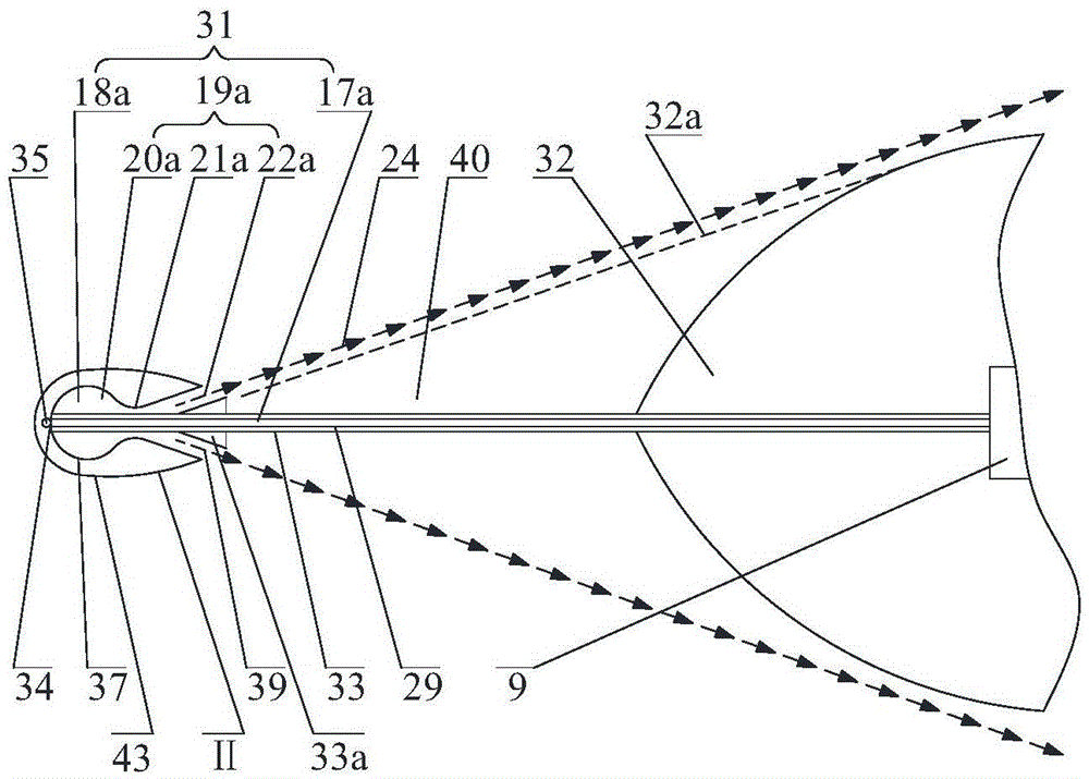 System taking compressed air as force applying source, operation method for system and airplane