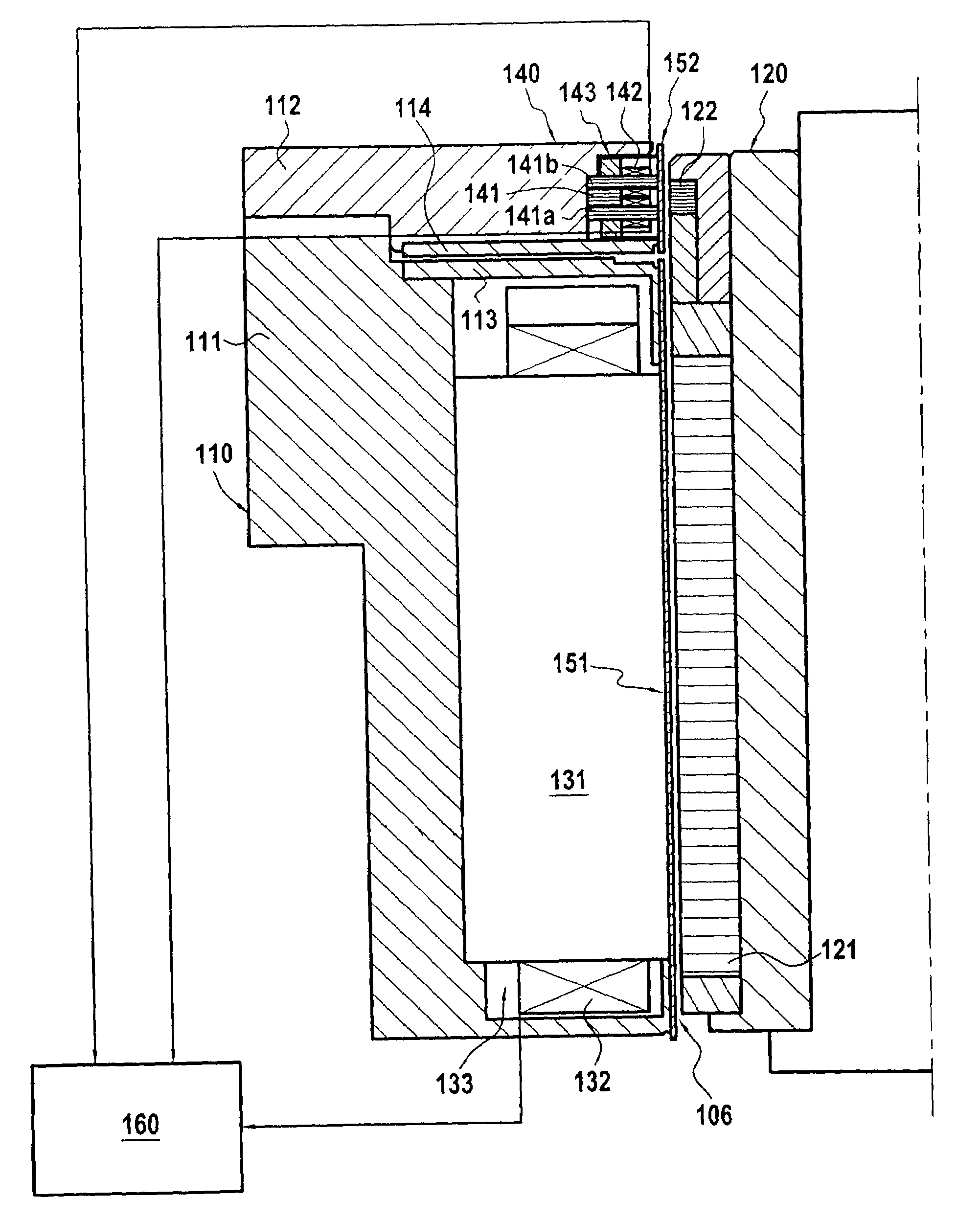 Jacketed active magnetic bearing