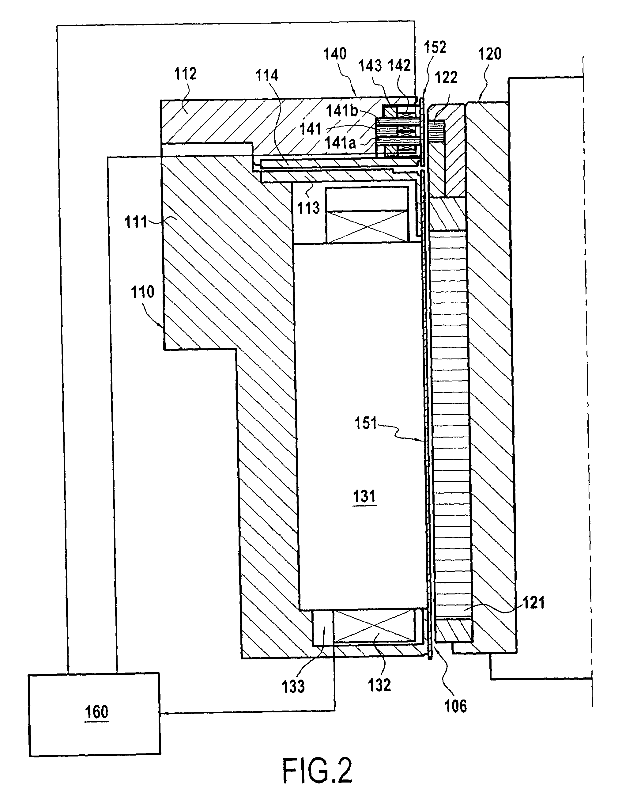 Jacketed active magnetic bearing