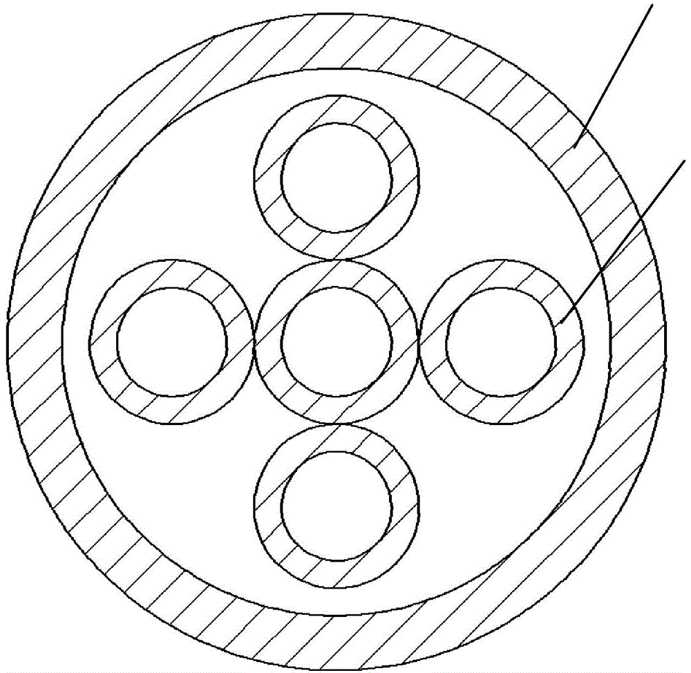 Device for recycling high temperature kerosene of scramjet engine