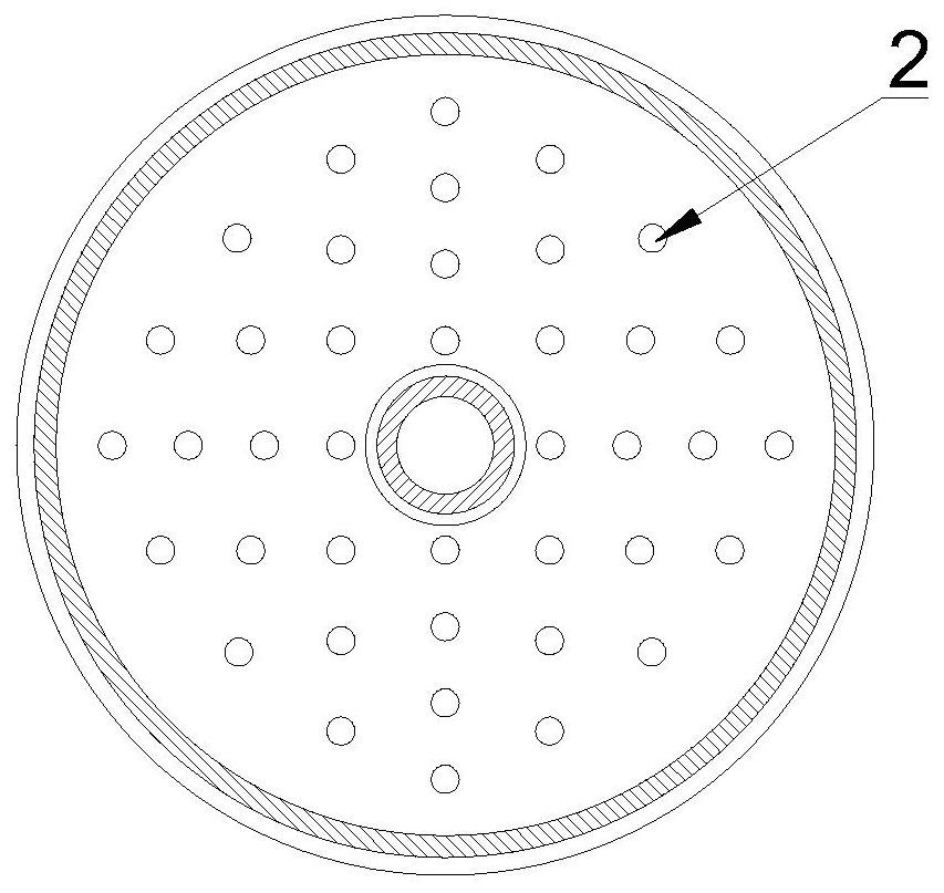 Natural gas hydrate decomposition stratum deformation measuring device