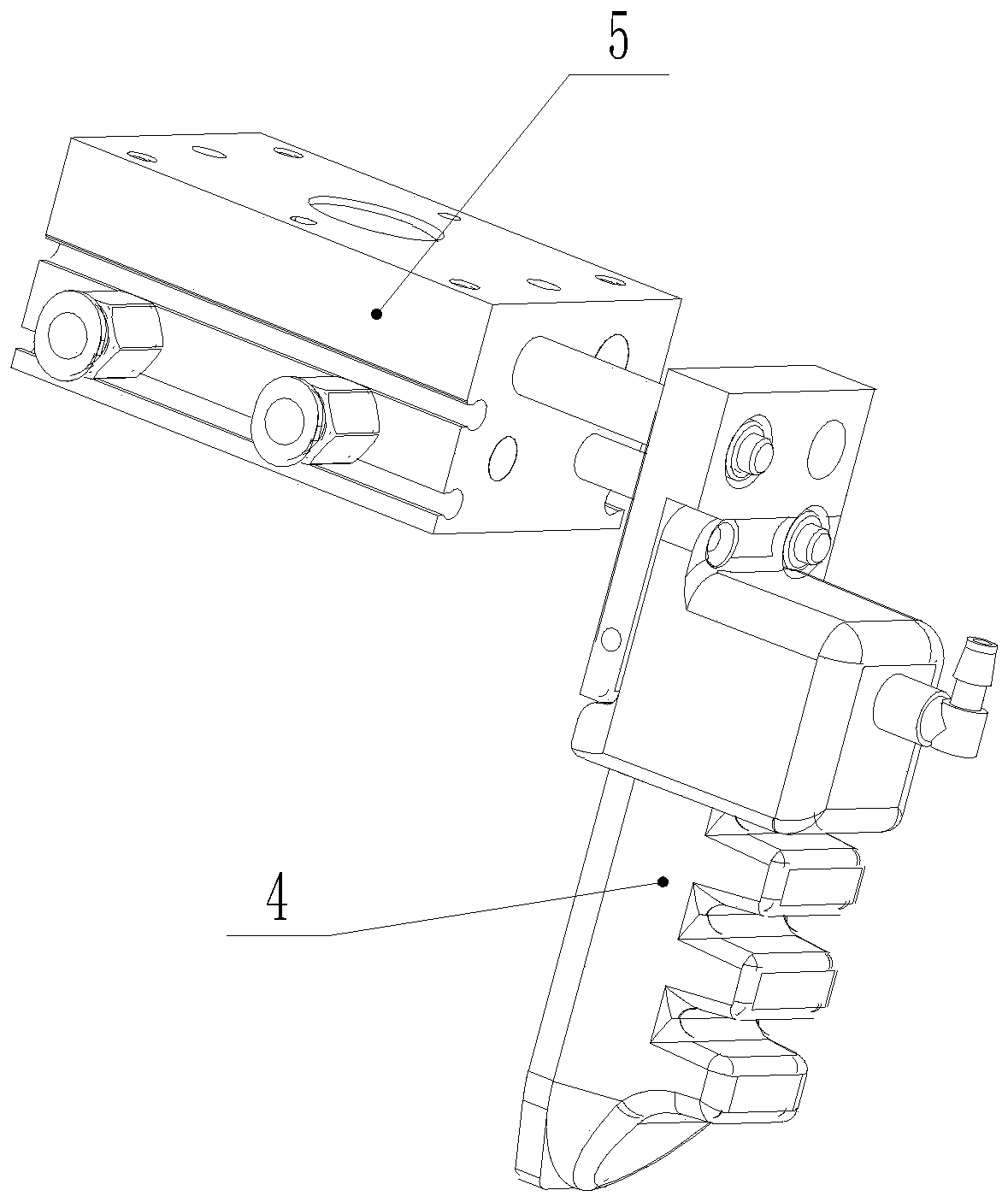 Flexible finger control method