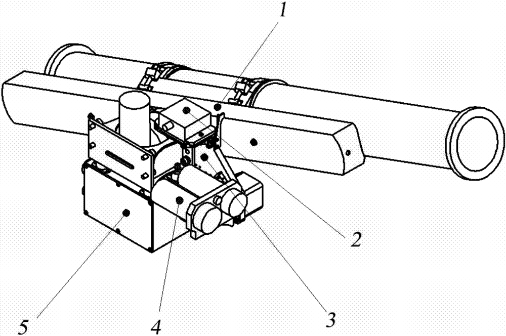 Small rocket shell launching device