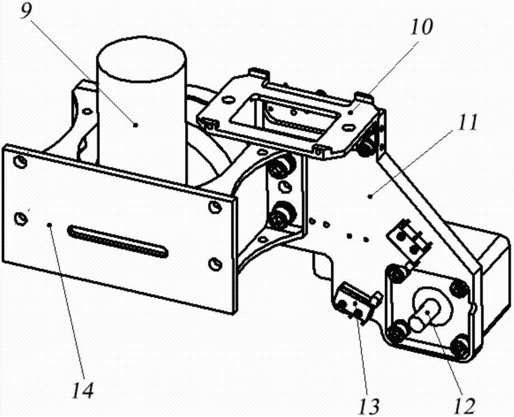 Small rocket shell launching device