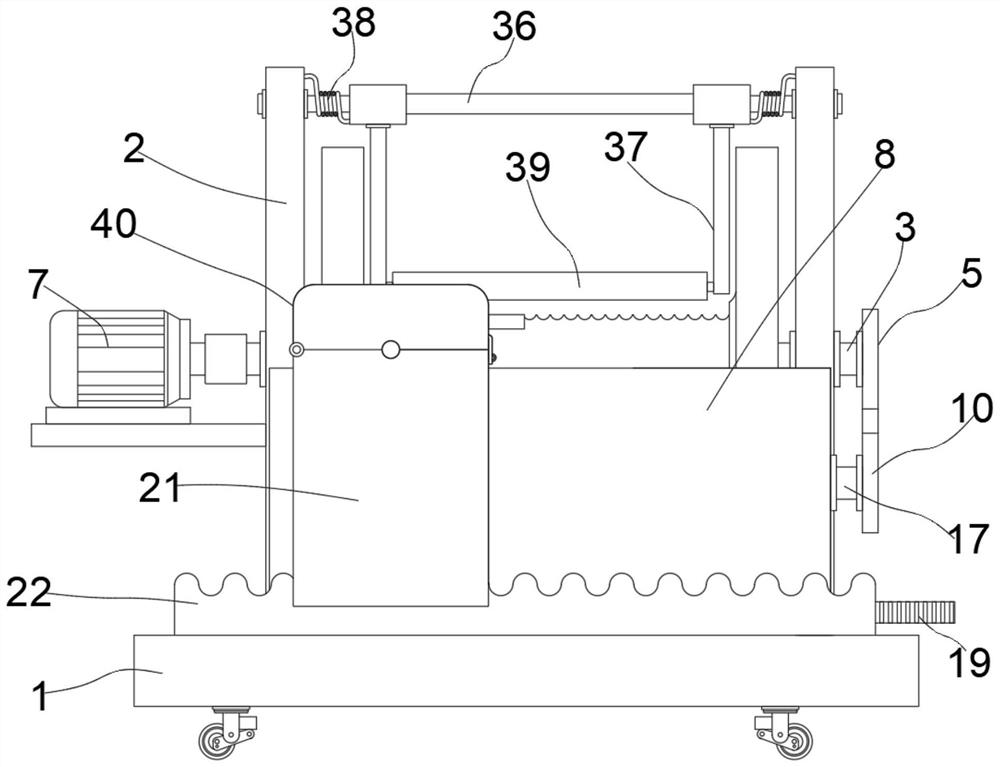 A kind of cable winding equipment for power maintenance