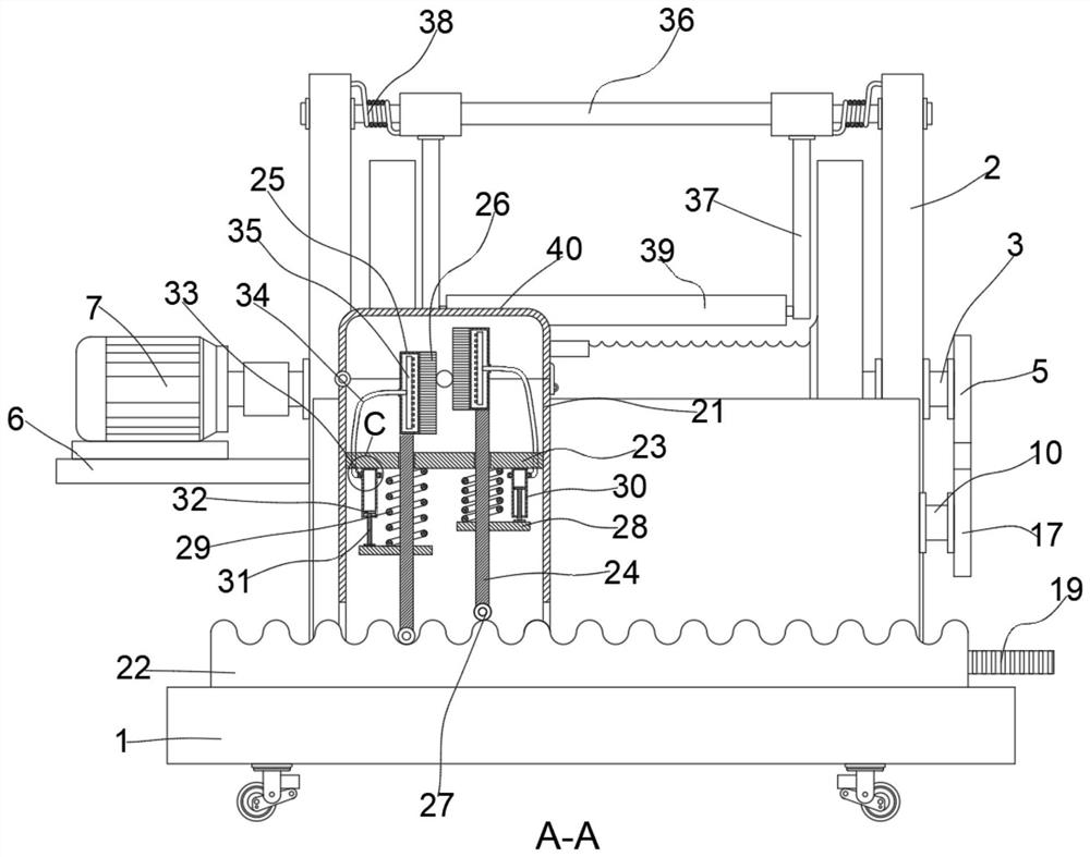 A kind of cable winding equipment for power maintenance