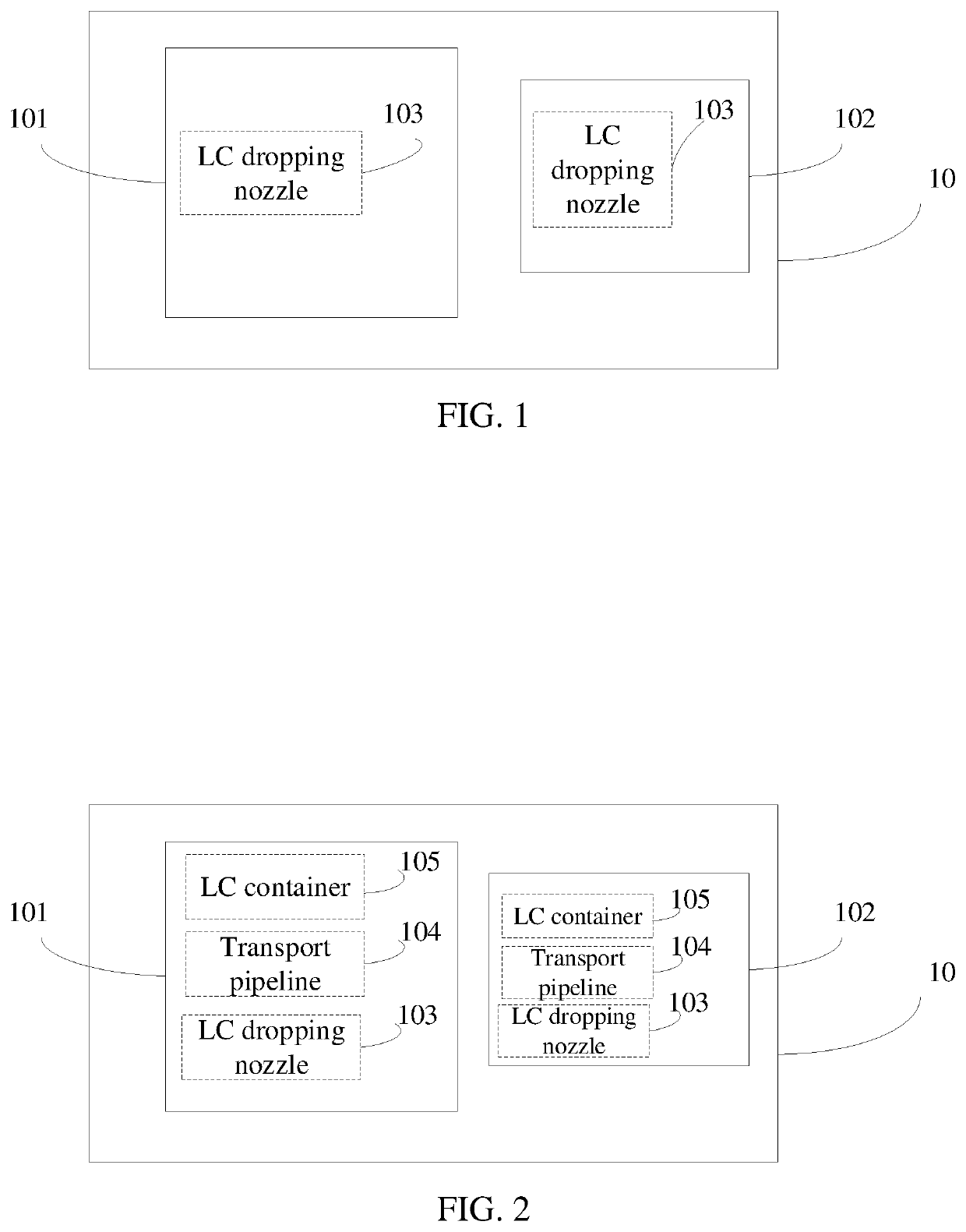 Liquid crystal dropping device