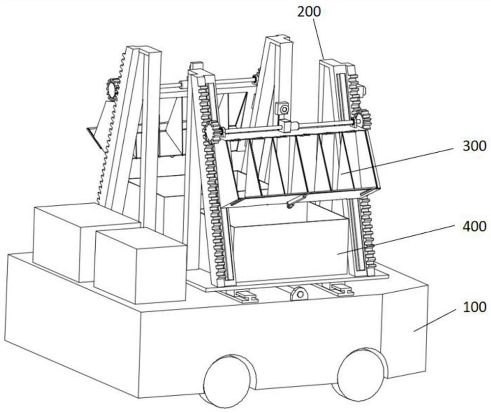 Self-propelled cucumber harvesting robot