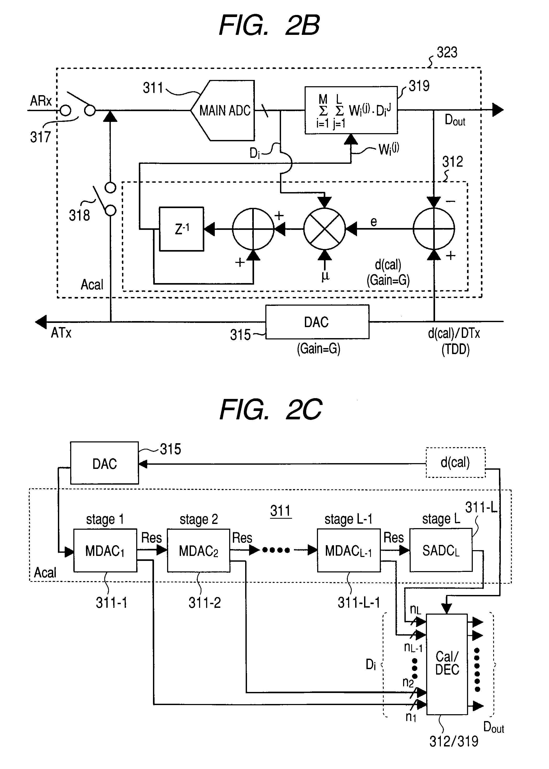 Analog-to-digital converter and communication device and wireless transmitter and receiver using the same