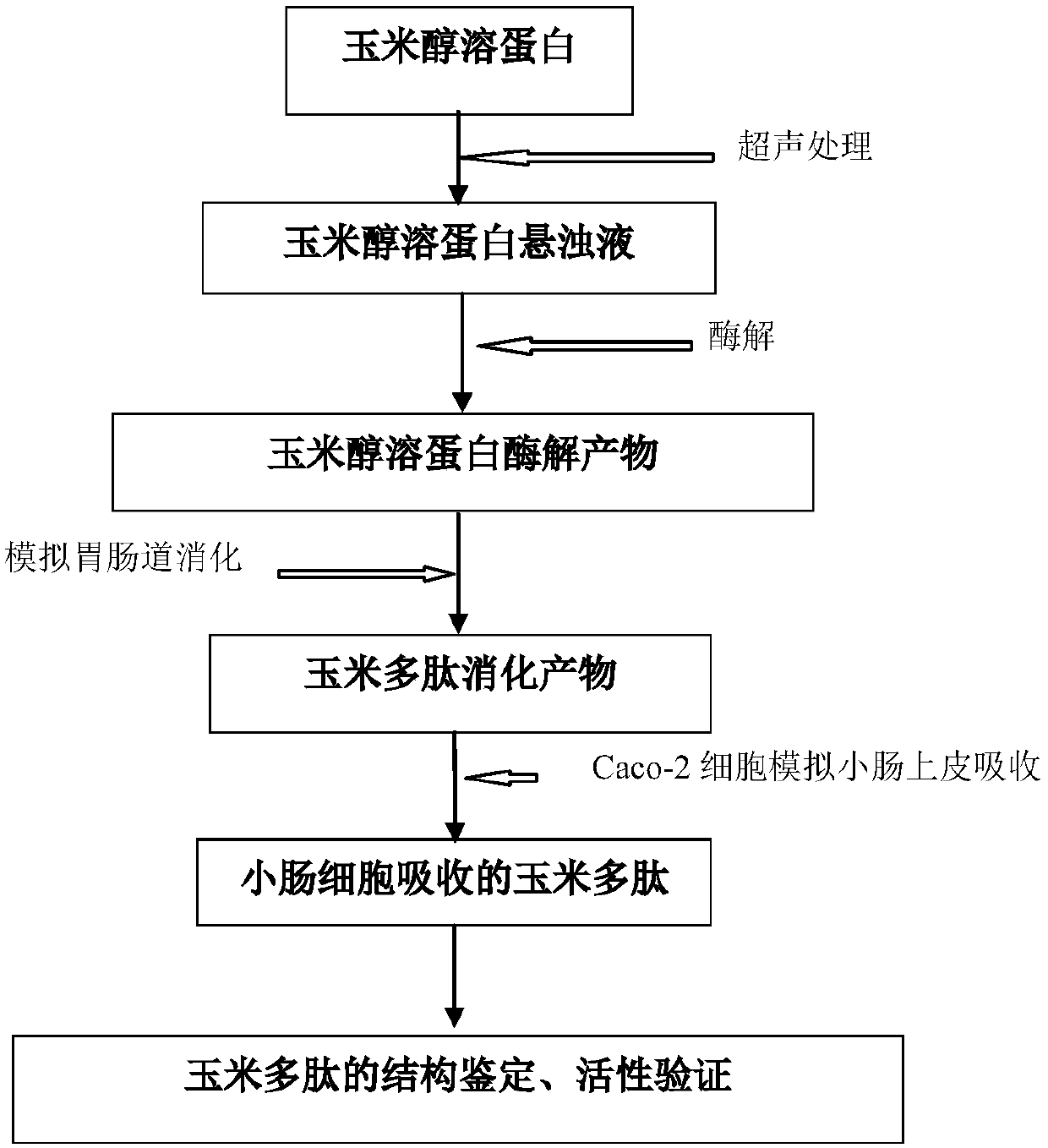 Corn prolamin anti-inflammatory polypeptide and preparation method thereof