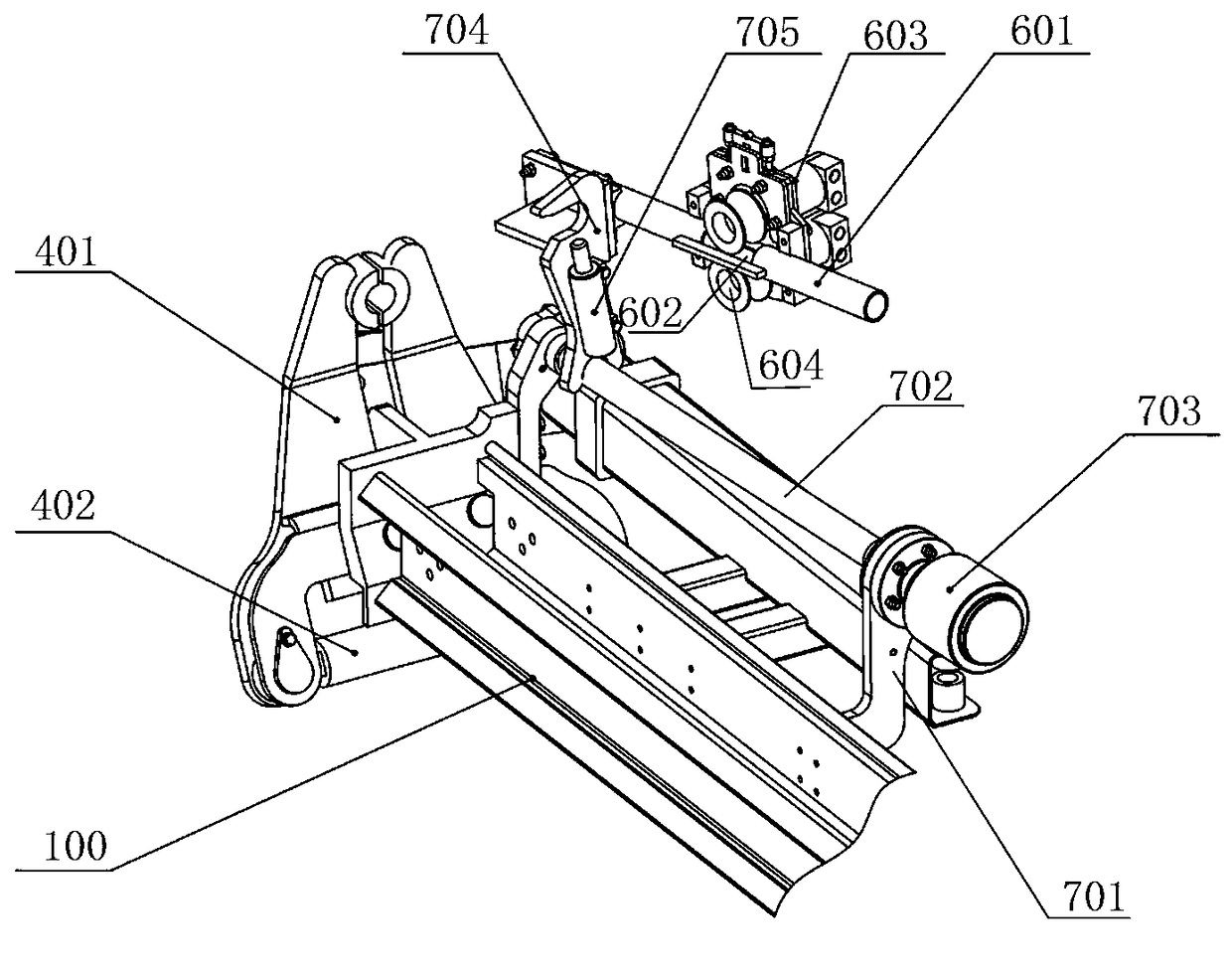 Multi-station mechanized switching mechanism for bolting construction and bolt construction device