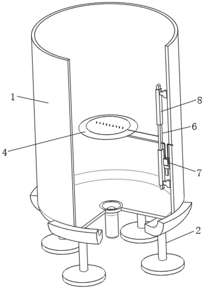 Stable extraction device for neodymium oxide preparation