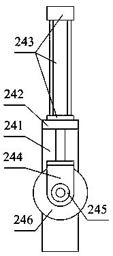 Energy-saving and environment-friendly polyester fiber cleaning device