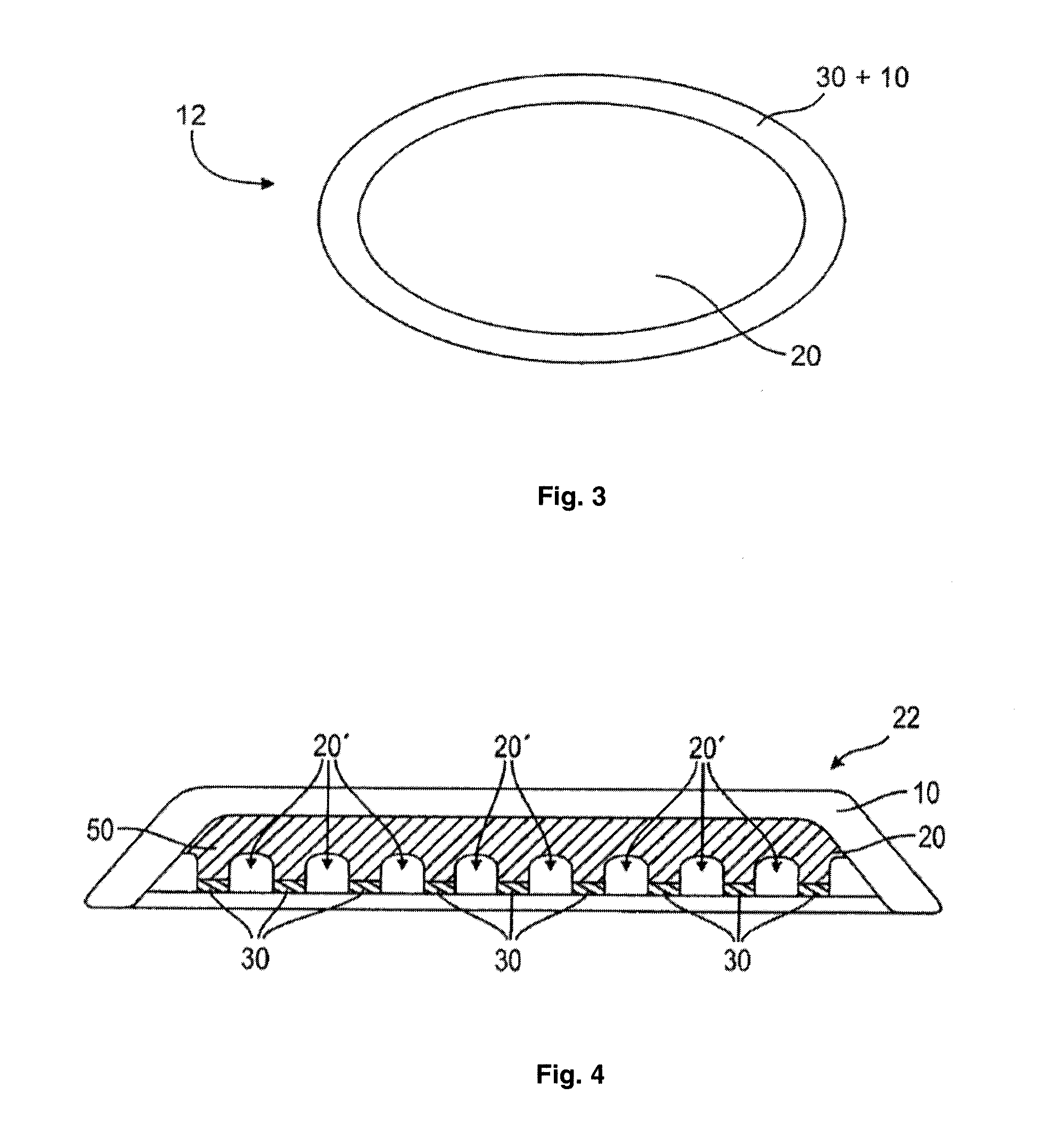 Textile Composite Material Comprising Nanofiber Nonwoven