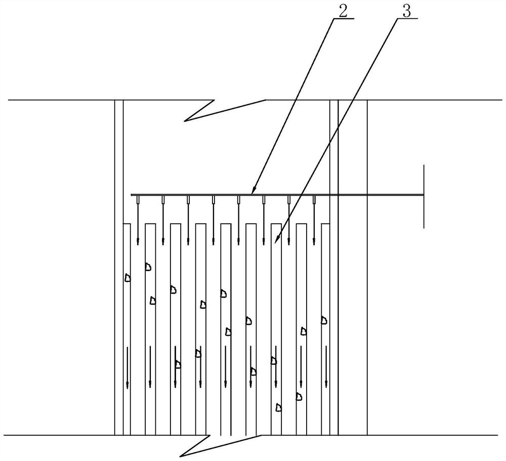 Waste heat boiler internally provided with high-temperature ceramic membrane filter assembly