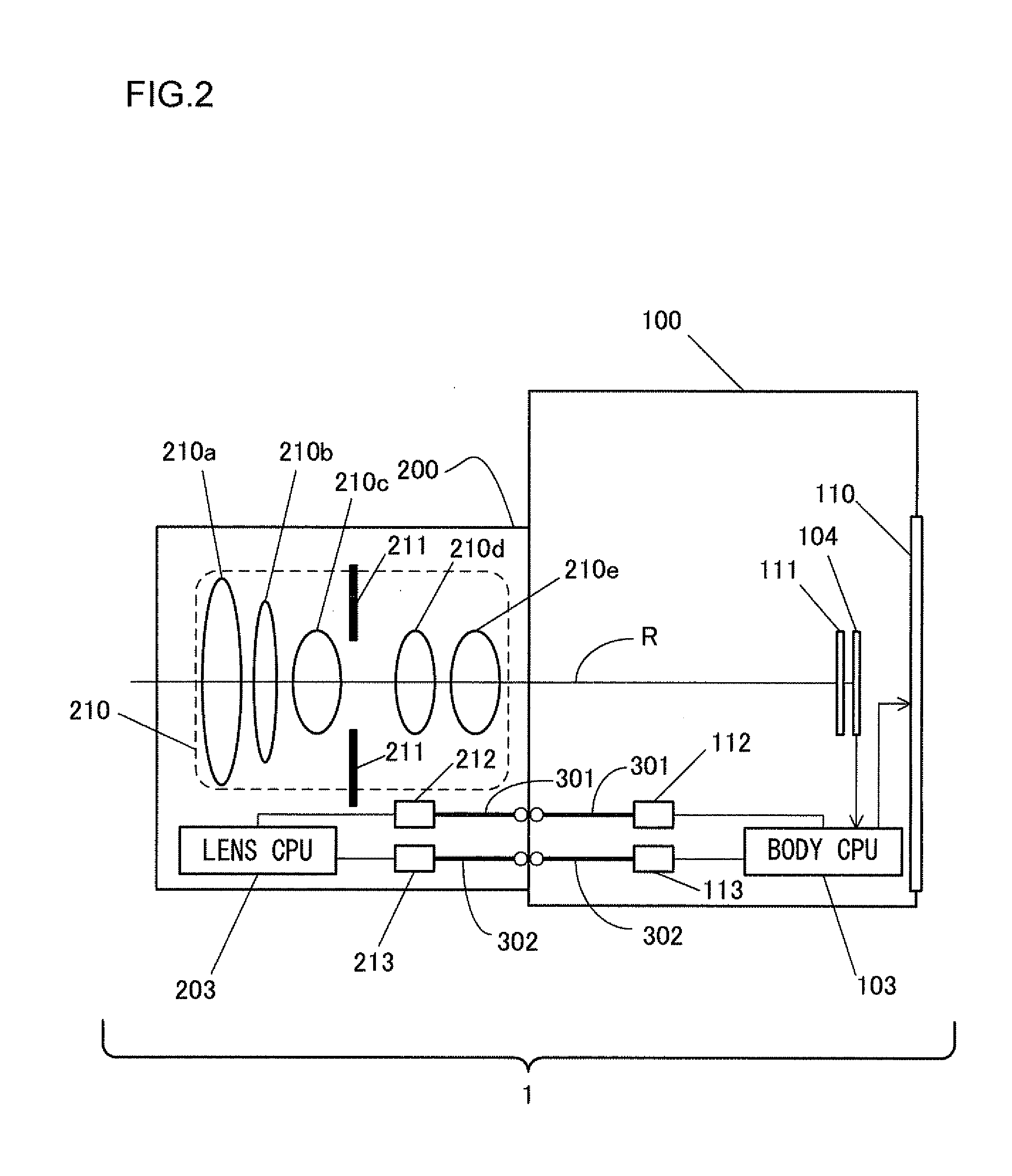 Interchangeable lens and camera body